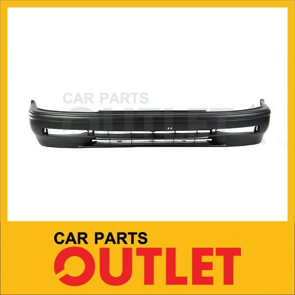 92 93 honda accord dx 2dr 4dr front bumper cover assembly new replacement