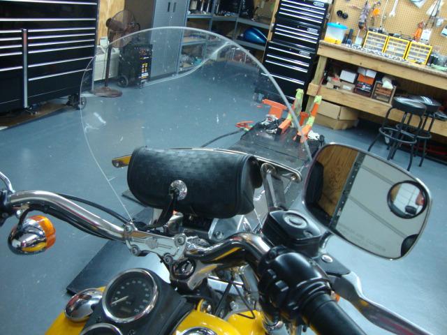 Harley dyna windshield