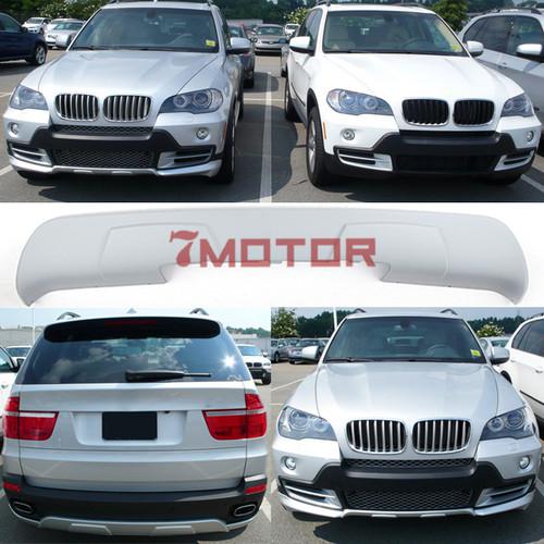 Set for 2007-2010 bmw x5 e70 full aerodynamic aero body kit bumper spoiler lip