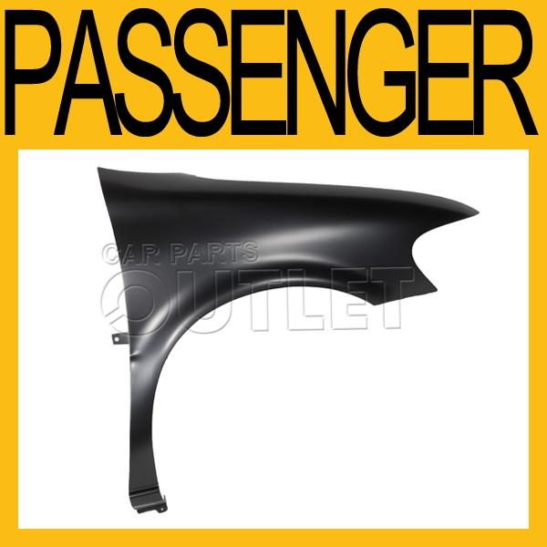 97-05 trans sport montana passenger front fender primed steel base w/o ant hole