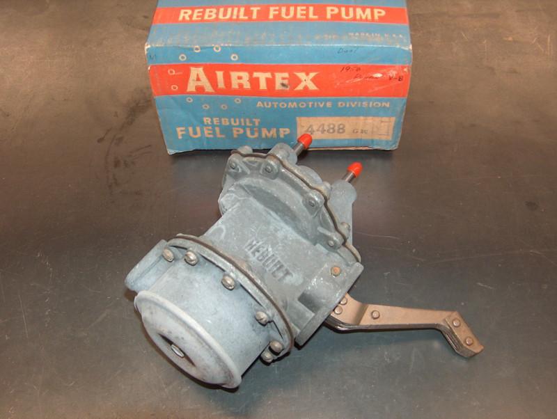 Reman 1958 pontiac ac airtex dual action mechanical fuel pump 4488 rx rebuilt