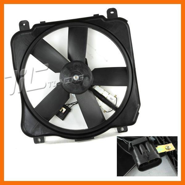 Lesabre bonneville radiator fan assembly motor blade shroud left driver 94-99