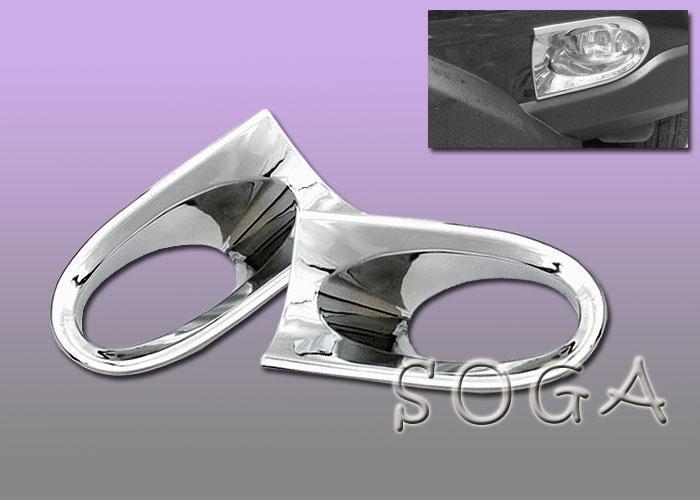 2010 2011 honda crv chrome fog lights covers us seller!