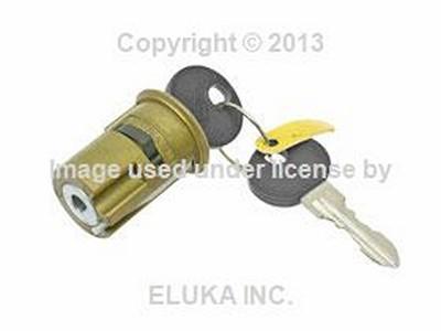 Bmw genuine ignition tumbler with keys e12 e21 e23 e24 e28 32 32 1 108 976