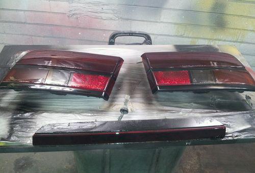 84-86 300zx z31 custom smoked tail light set center like new