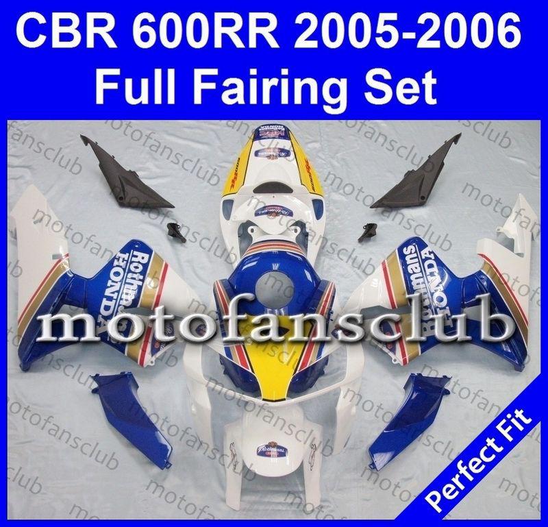 Fit honda cbr600rr 05 06 cbr 600 rr 2005 2006 fairing kit bodywork #13 b