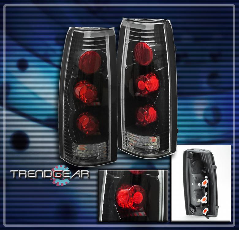 Chevy blazer suburban c/k c10 silverado gmc yukon denali sierra tail light black