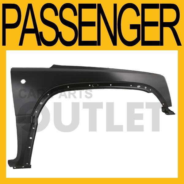 02 03 04 jeep liberty r fender assembly replacement r/h