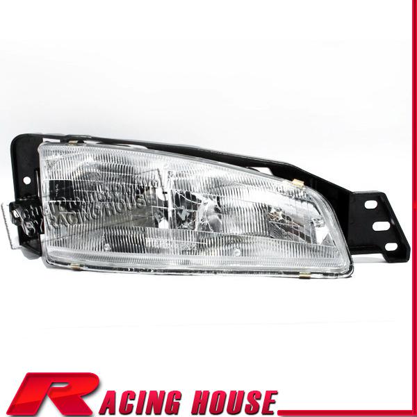 92-95 pontiac grand am replacement clear passenger side head light lamp right rh