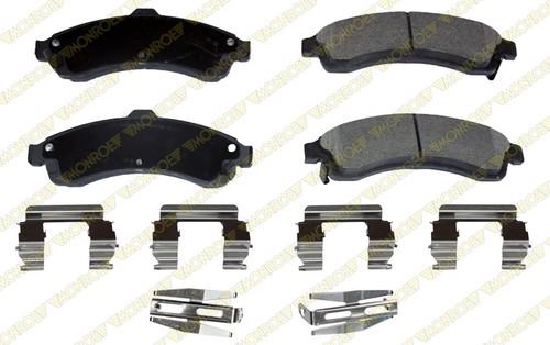 Monroe gx882 brake pad or shoe, front-monroe prosolution ceramic brake pad