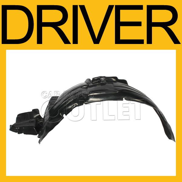 03-06 subaru forester fender liner splash shield left driver side l/h new