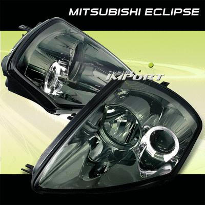 2000-2005 mits eclipse smoke halo projector headlight