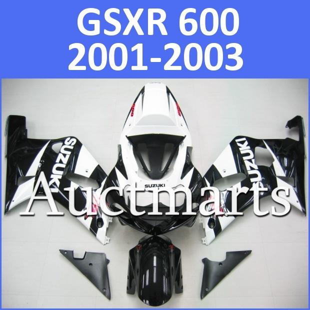 Fit suzuki 01 02 03 gsxr 600 gsx-r600 2001 2002 2003 fairing k1 bodywork a9 d10