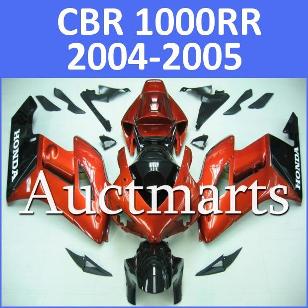 Fit honda 04 05 cbr1000rr cbr 1000 rr 2004 2005 fairing kit abs plastics d41 d10