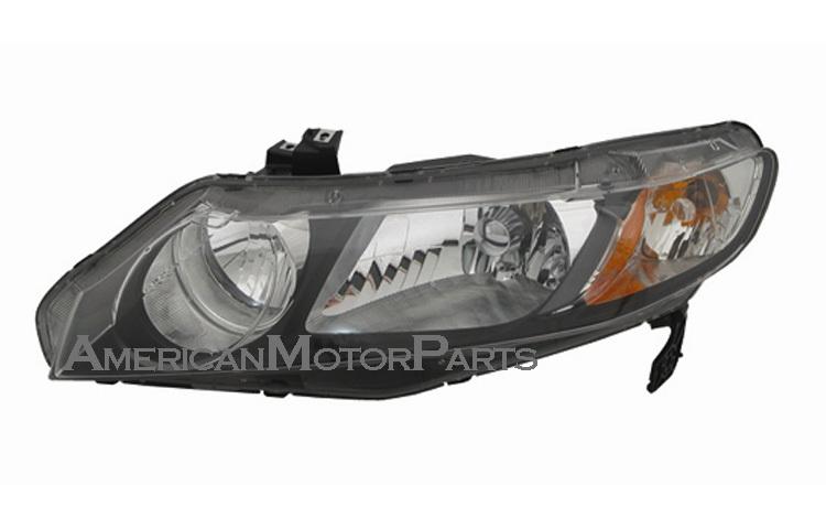 Eagleeye pair replacement headlight 09-10 honda civic 4dr also fit hybrid