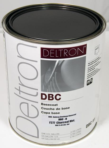 Ppg dbc deltron basecoat charcoal metallic auto paint gallon