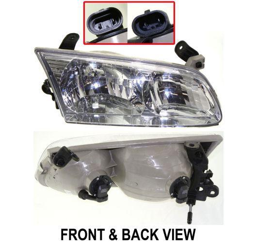 00-01 toyota camry right head light lamp assembly passenger side replacement r/h