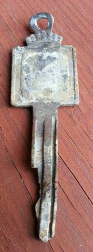 Vintage nash car key. 