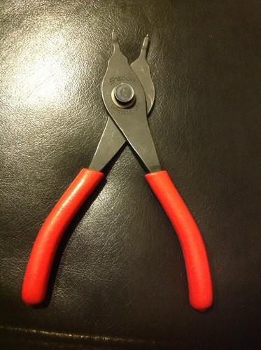 Snap on pliers