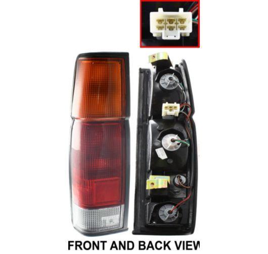 86-97 d21 pickup rear taillight taillamp brake light lamp driver side left lh