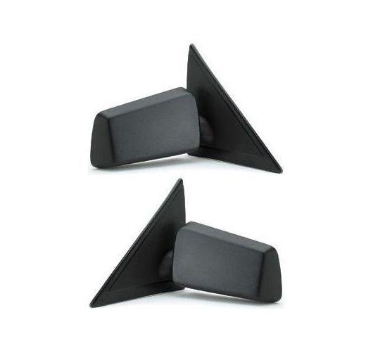 New pair set manual side view mirror glass & housing 94-98 gmc sonoma chevy s10