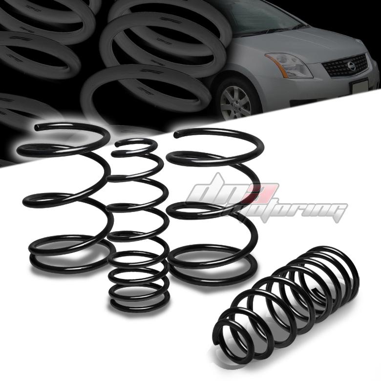 07-12 sentra b16 se-r qr black 1.5"drop suspension lowering spring f335/r255lb