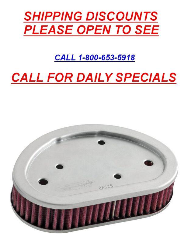   k&n replacement air filter #hd-9608 harley davidson  dyna 08-12 oe# 29191-08