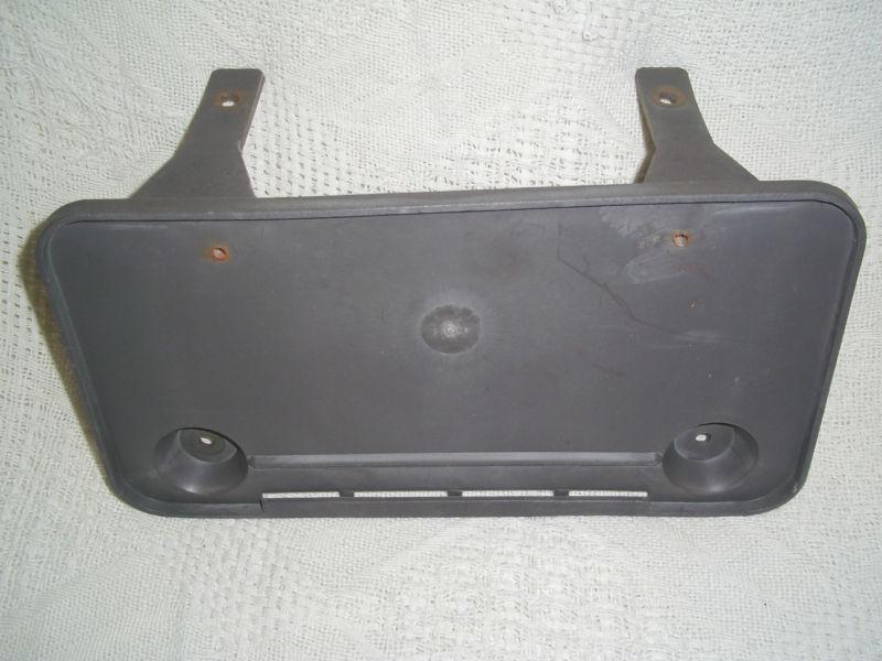 1999 ford econoline e-150 conversion van mark iii front license plate holder 