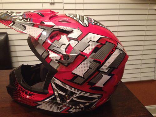 Fly racing kinetic helmet 2013 red large