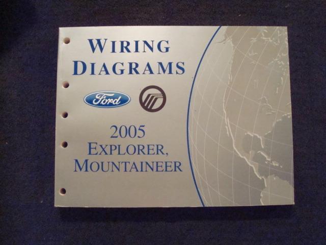 2005 ford explorer/mercury mountianeer shop service electrical/wiring manual oem