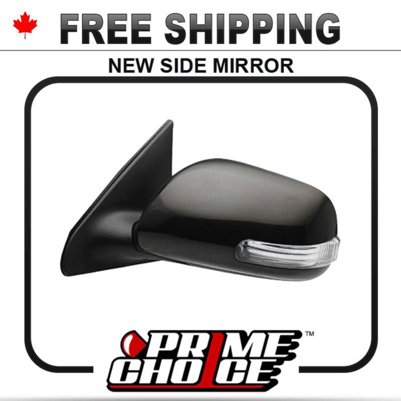 New power non heated drivers side view door mirror