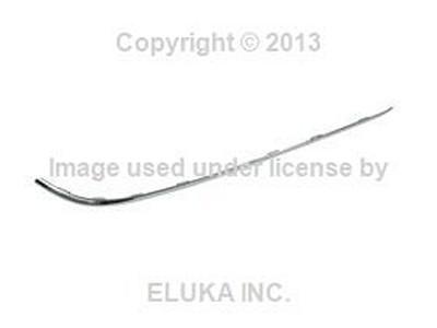 Bmw genuine impact strip cover - bumper (chrome) rear right e65 e66