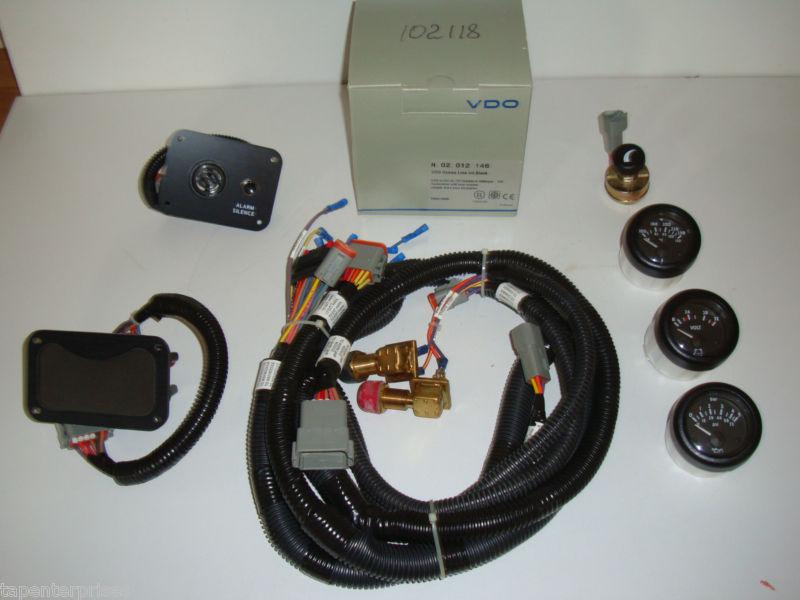 Cummins marine 24vdc kit, opt harness with vdo gauges # 3965200, m11, ect.