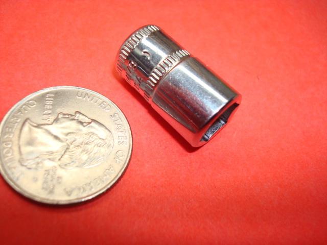 Snap on tools 1/4 inch drive 9 mm shallow metric socket 6 point part # tmm9