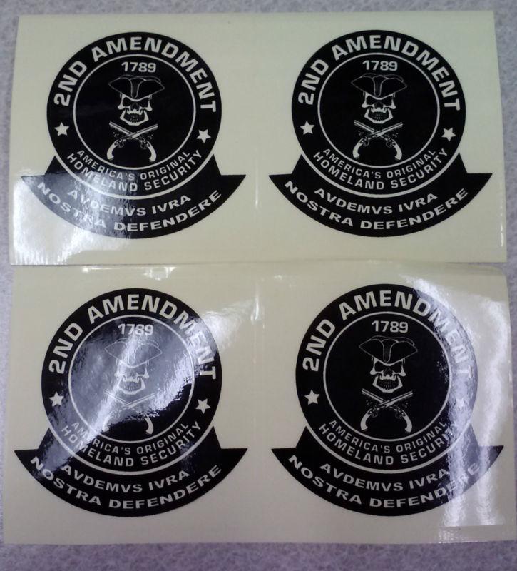 2nd amendment stickers lot of 12