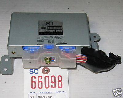 Nissan 95 96 maxima auto trans shift control unit 1995 1996