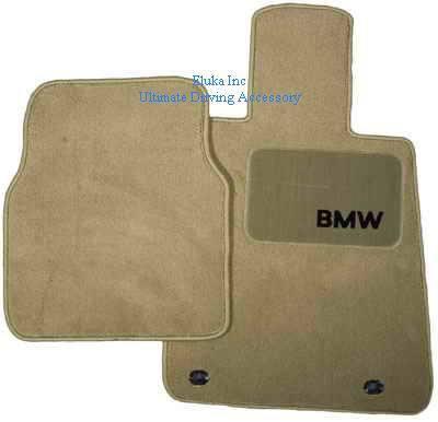 Bmw original floor mat green beige e30 318i 325i conv.