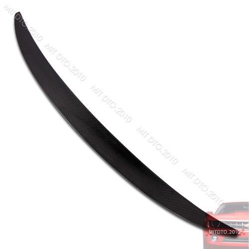 ++fast shipping! bmw e92 p-type carbon fiber boot trunk spoiler §