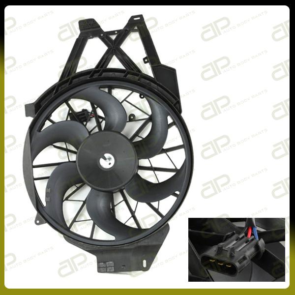 Ford mustang 97 98 3.8l v6 single cooling radiator fan motor shroud replacement