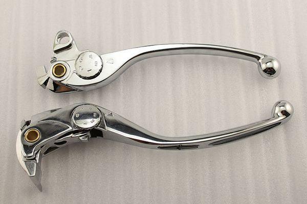 Chrome aluminum brake clutch levers for honda cbr 1000rr 2004 2005 2006 2007