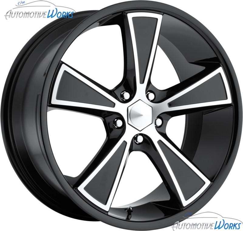 1 - 20x9 ultra 431 hustler 5x114.3 5x4.5 +45mm machined black wheel rim inch 20"