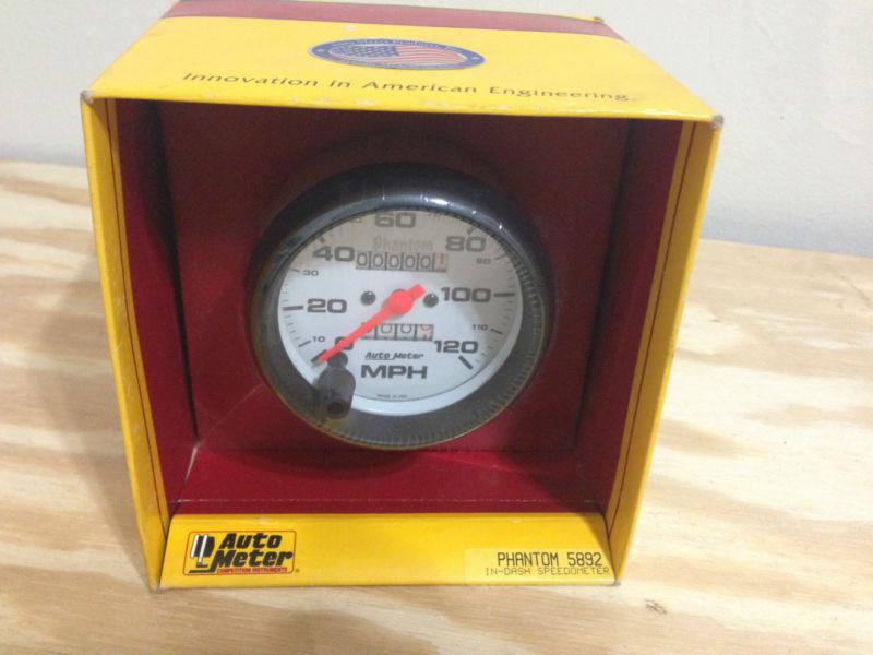 Sell Auto Meter Phantom Series Speedometer With Trip Odometer in