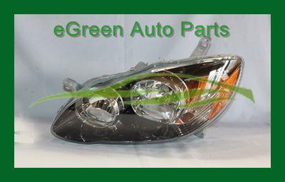 05-08 corolla s/xrs head light lamp assembly left driver