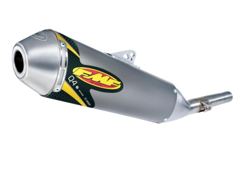 Fmf racing q4 spark arrestor slip-on - stainless midpipe  045267