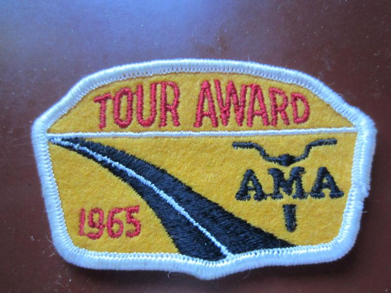 Harley davidson indian motorcycle  ama tour award 1965