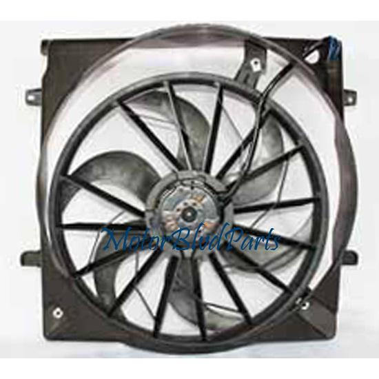 05-06 jeep liberty 3.7l tyc replacement rad. & cond. cooling fan assembly 621560