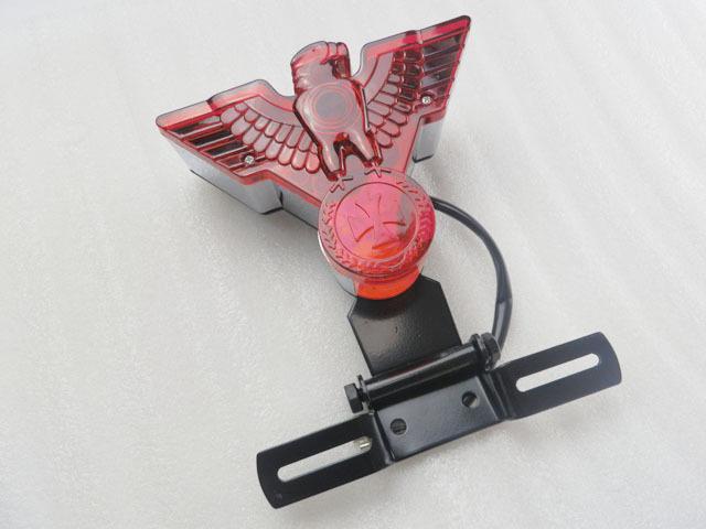 Warbird eagle tail brake light for harley dyna bobber softail sportster custom