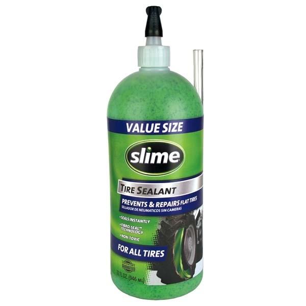 Slime tire sealant * auto truck bike atv wheels * 32 oz * set of 5 bottles * new