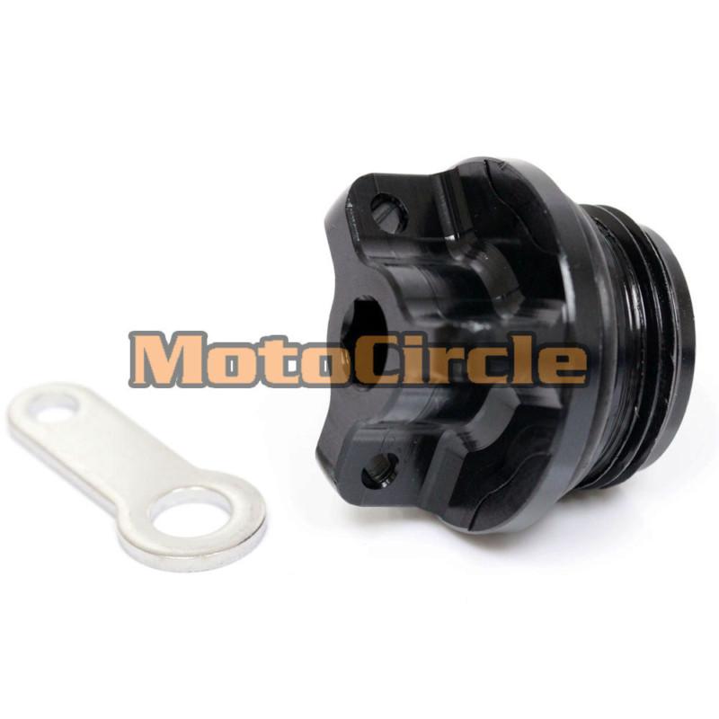 Black cnc oil filler cap ducati monster 600 750 900 1000 s2r s4r hypermotard