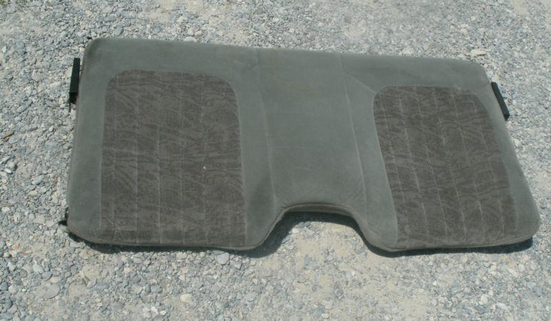 2000 camaro z28 t-top rear upper  seat cushion with latches & lower brackets